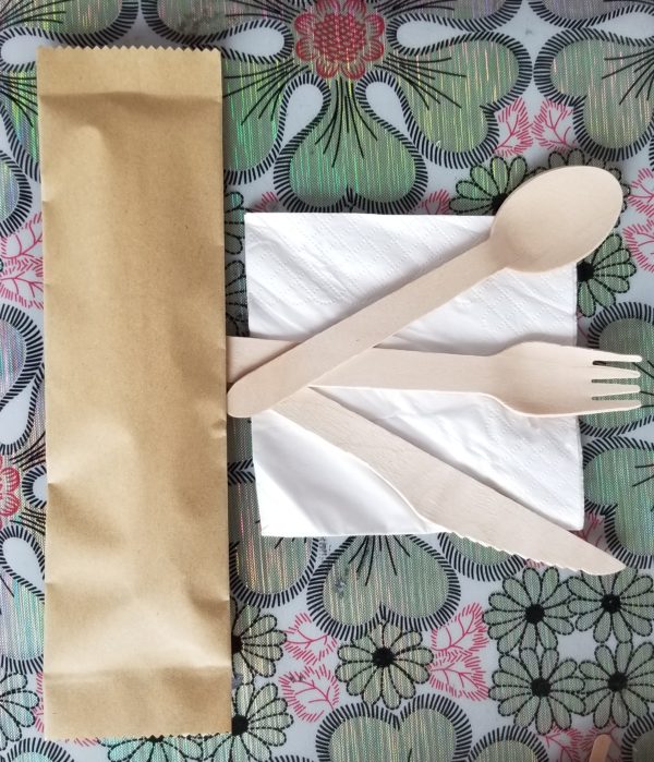 Eco friendly Wooden Cutlery Set